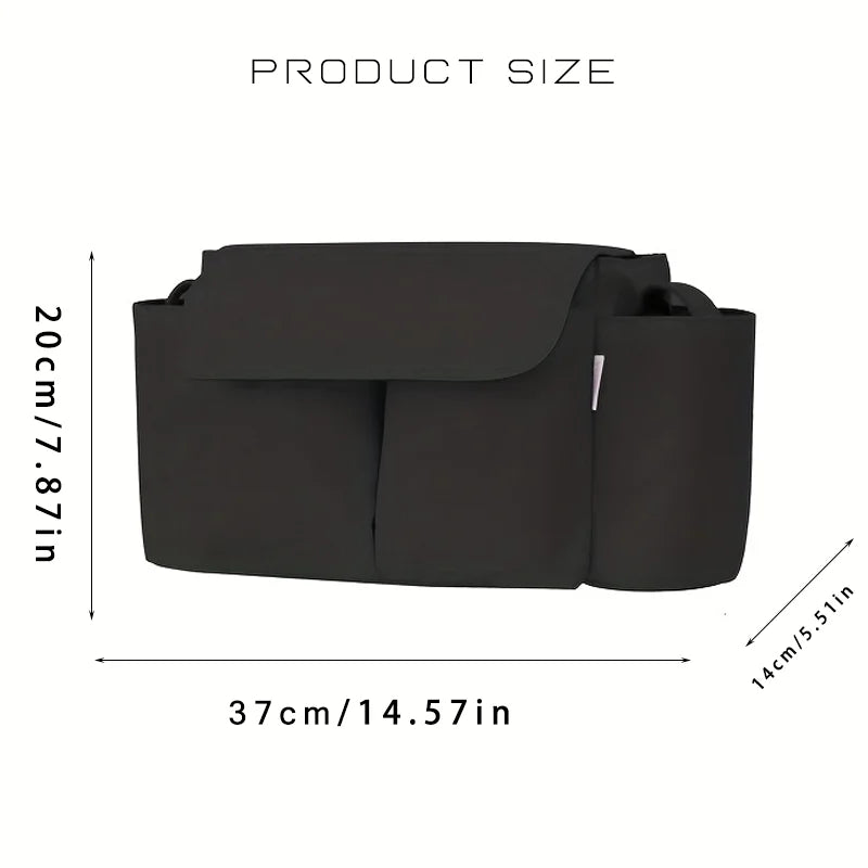 Stroller Organiser with Bottle Holders