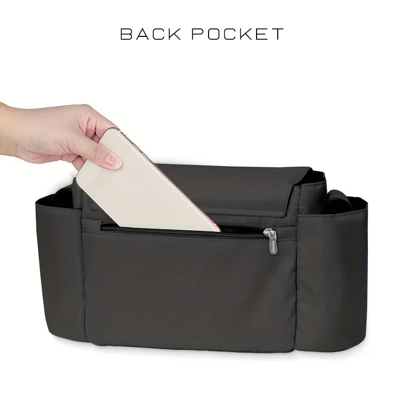 Stroller Organiser with Bottle Holders