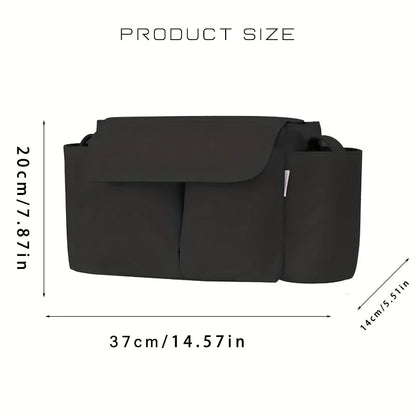 Stroller Organiser with Bottle Holders